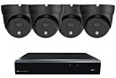 Draadloos Dome Mini Camerasysteem Zwart SMART 4