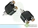RCA female - RCA male splitter